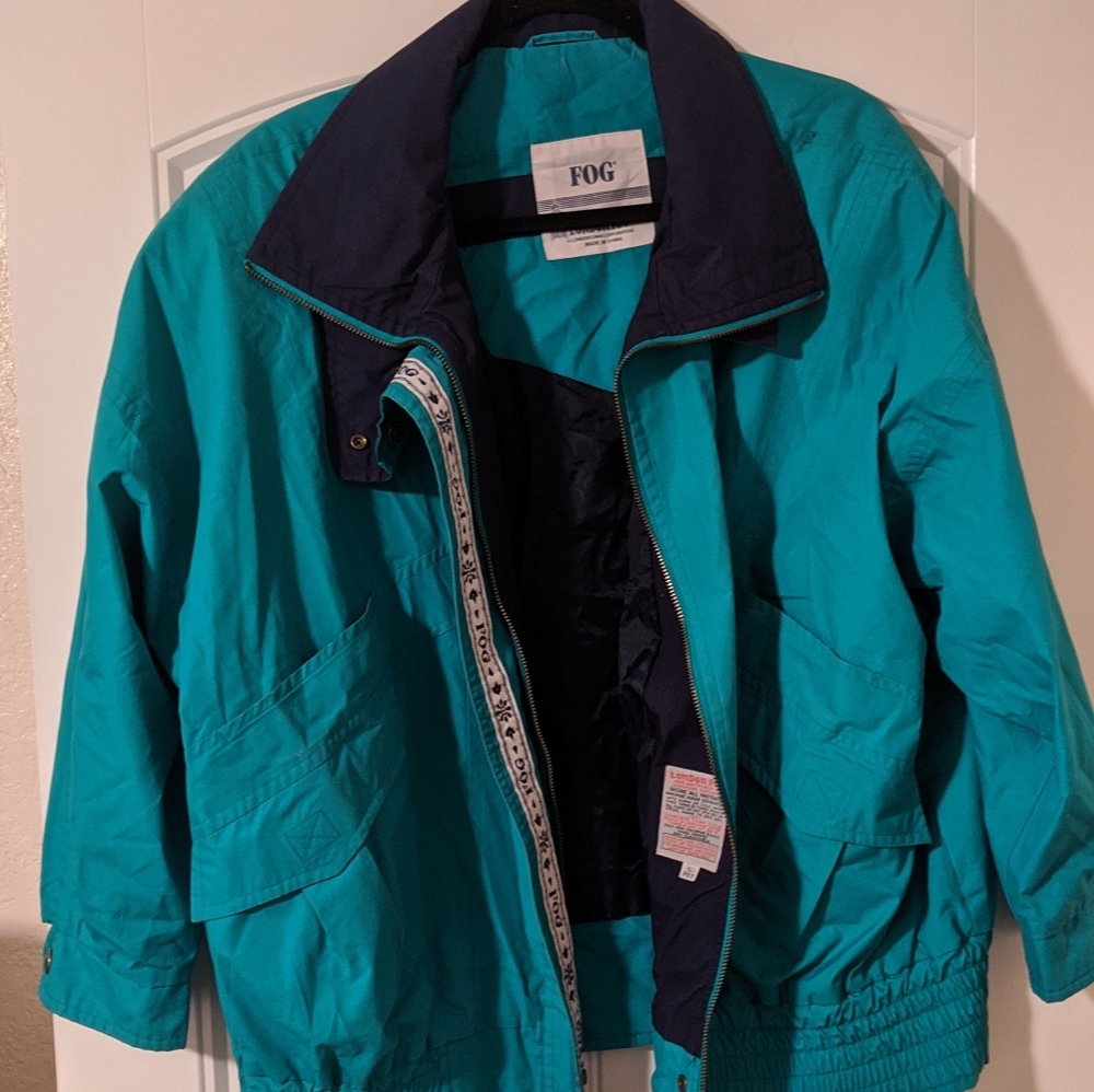 80s 90s authentic London fog windbreaker.